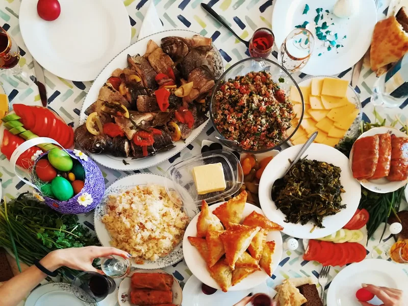 Armenian national food business lunch Yerevan