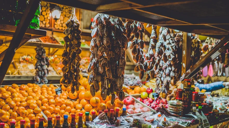 Sochi street food market Russia