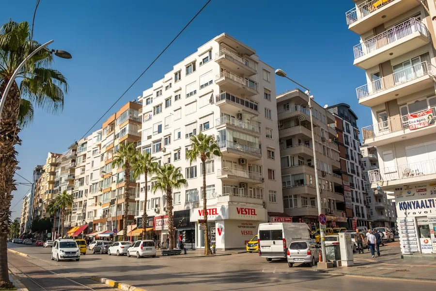 Antalya apartment with kitchen group friends Turkey