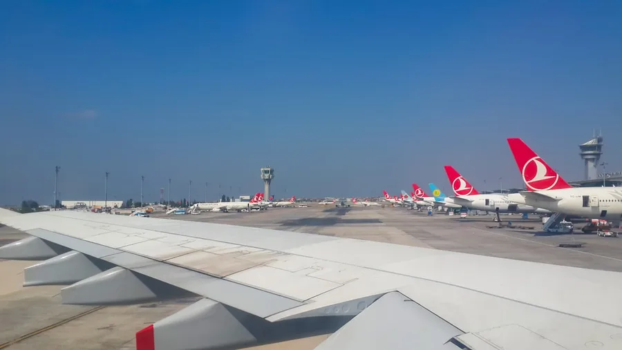 Istanbul customs control signs airport Turkey