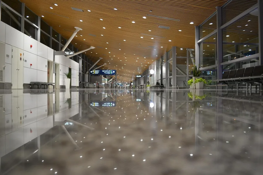 Tan Son Nhat International Airport domestic terminal crowded Vietnam Kos Greece