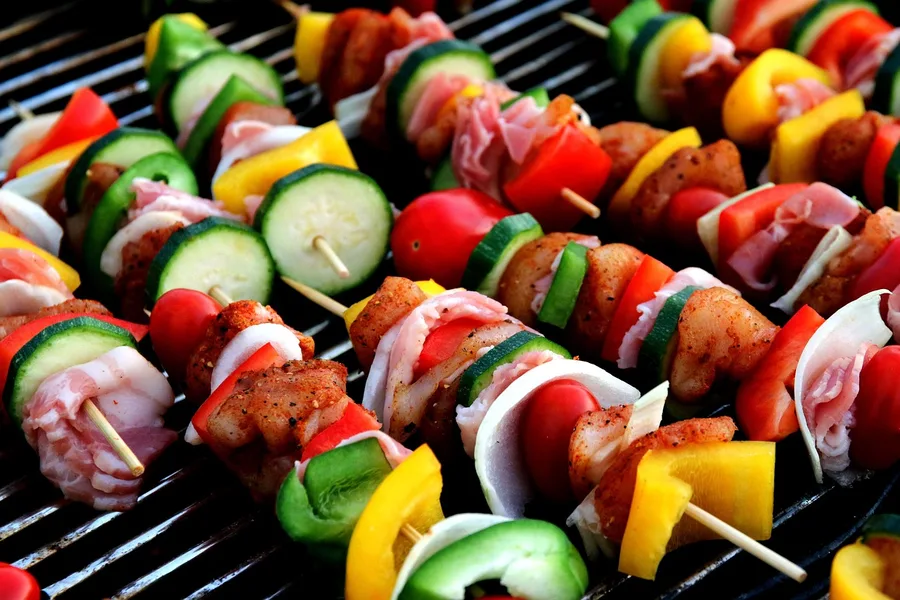 derbent kebab grill skewers