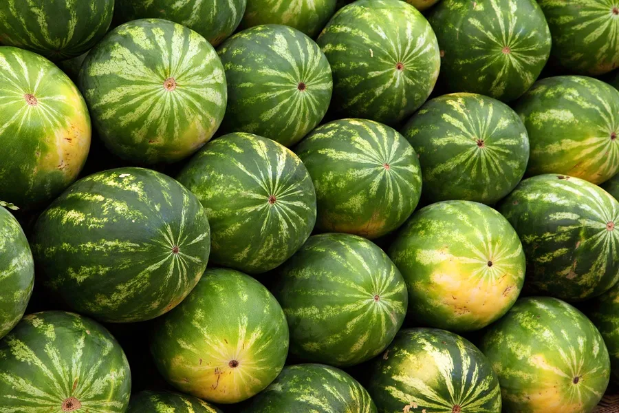 fresh fruits and vegetables at local market in Antalya Turkey winter
