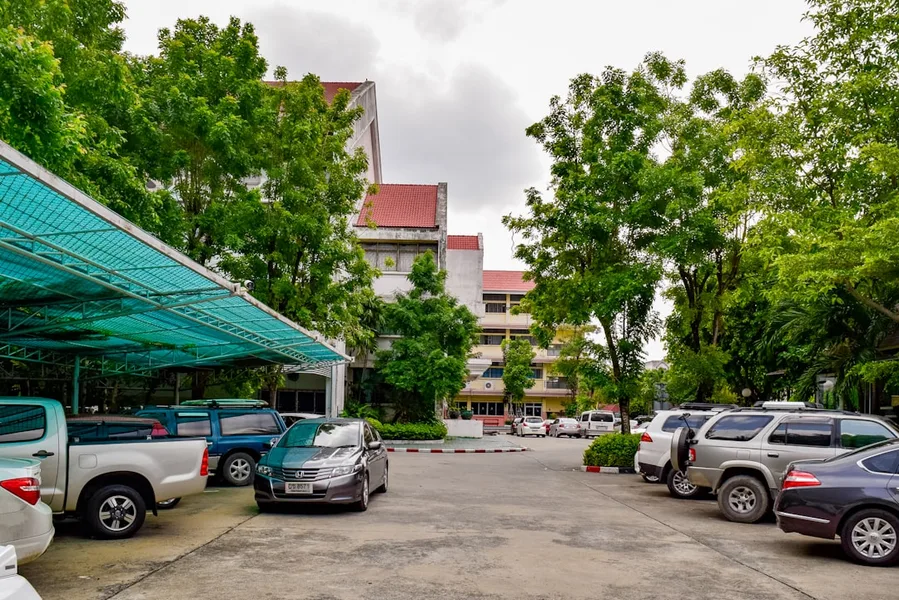 Bangkok family condo with pool playground Thailand