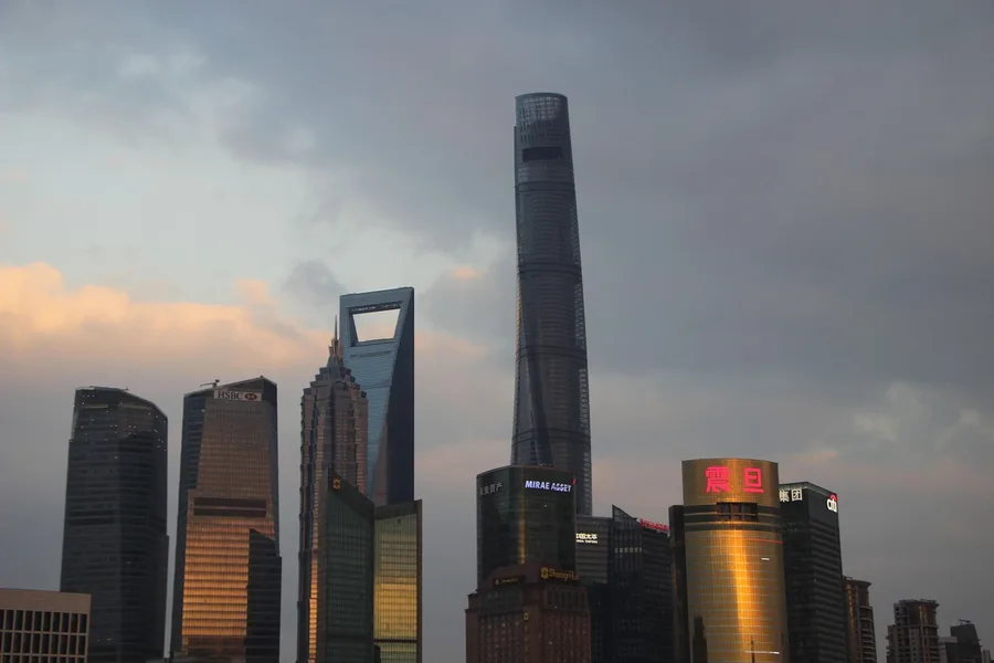144 hour visa-free transit sign at Shanghai Pudong Airport budget stopover China Osh Kyrgyzstan