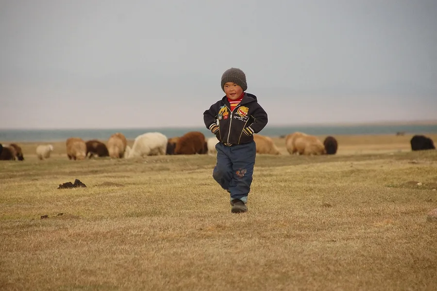 Song-Kul lake wild camping yurts Kyrgyzstan Agra India