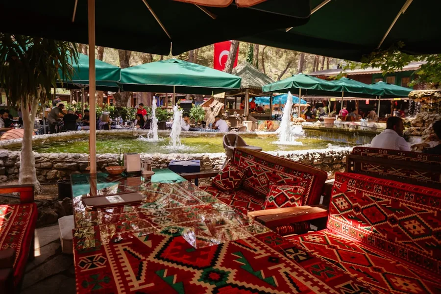 crypto payment restaurant Antalya Turkey QR code