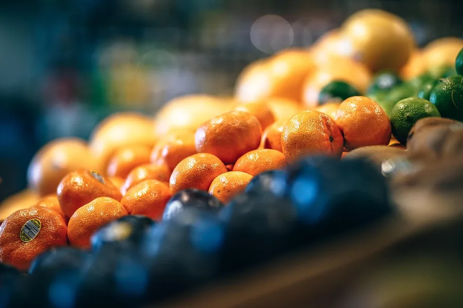 Migros supermarket evening discounts fresh food Antalya Turkey