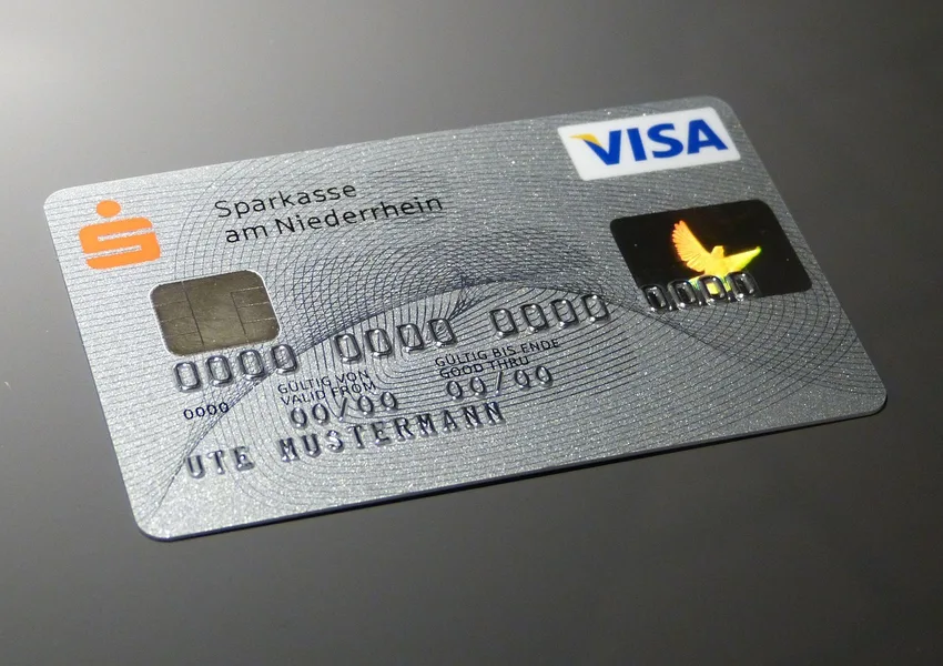 Moscow student paying with cash and bank card Russia Osh Kyrgyzstan