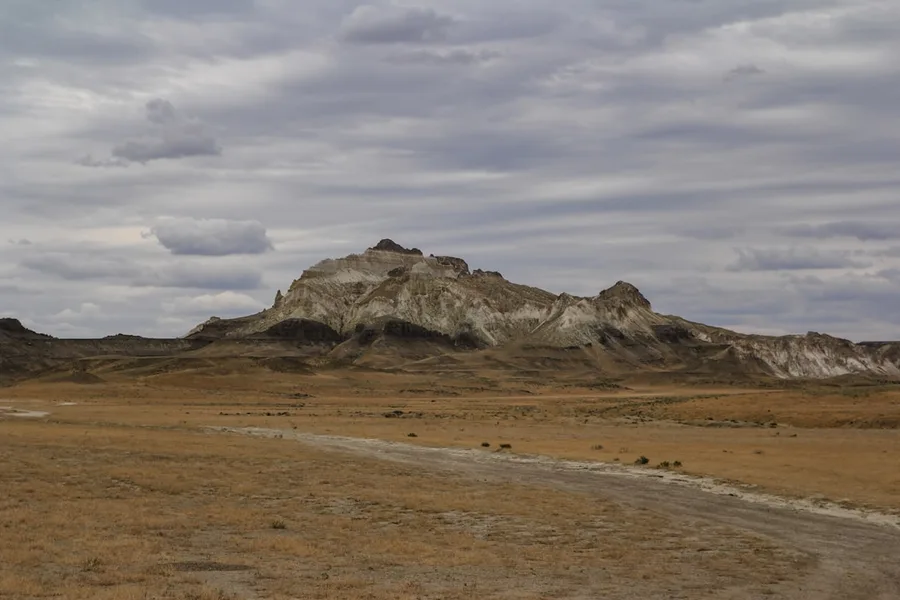 Kazakhstan steppe landscape near Aktau