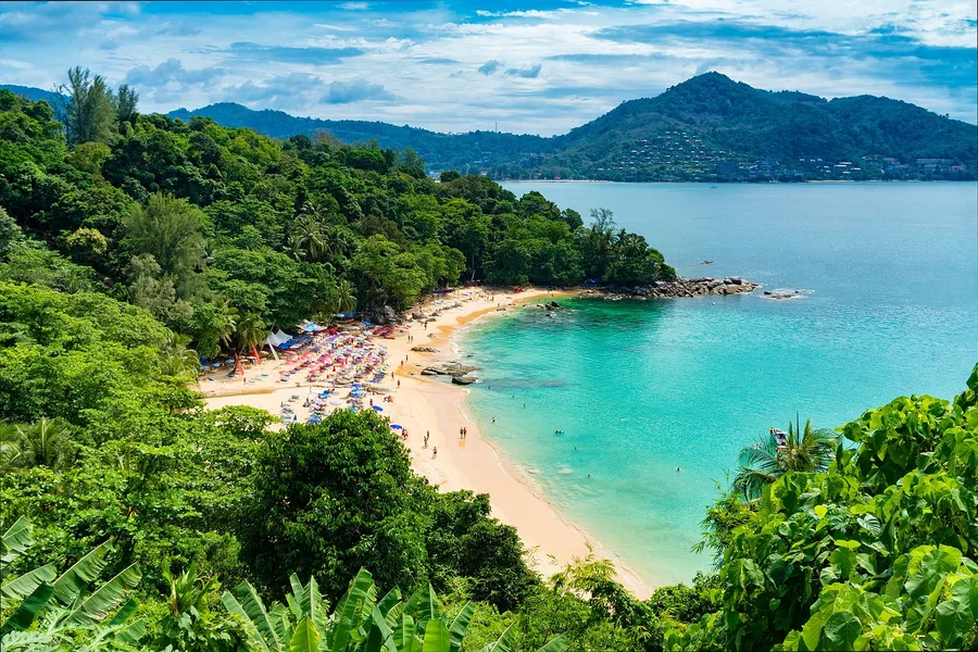 Sanya Hainan tropical beach winter China Phuket Thailand