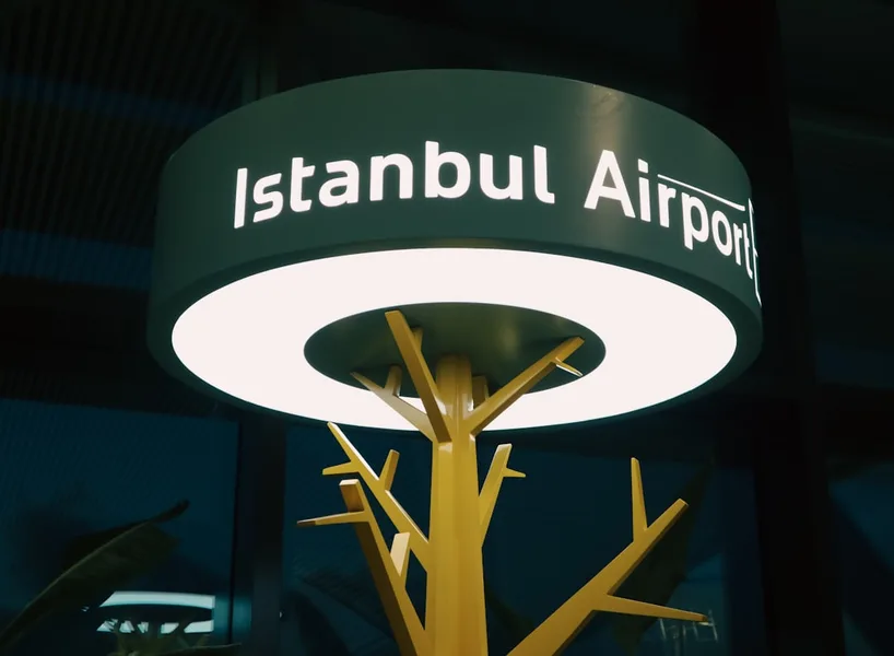 Tax Free refund desk at Istanbul airport