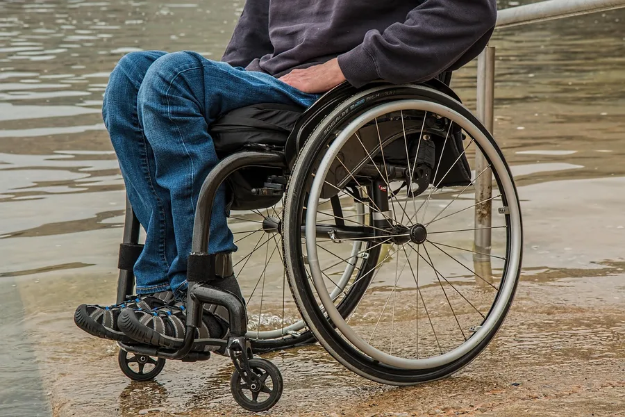 disabled passenger wheelchair assistance at Antalya airport Turkey