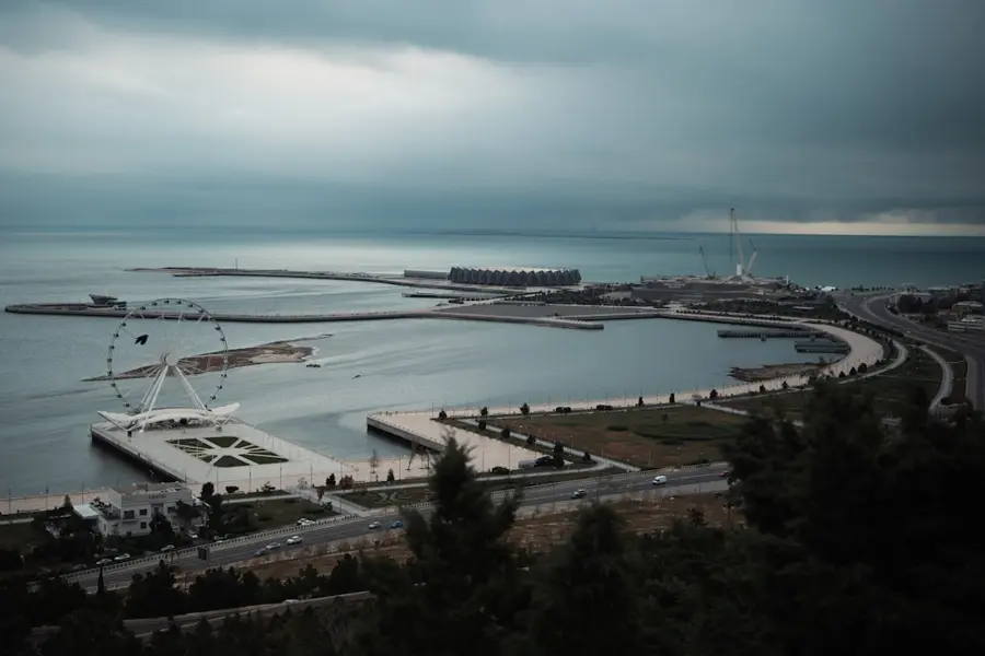Baku ferry Caspian Sea