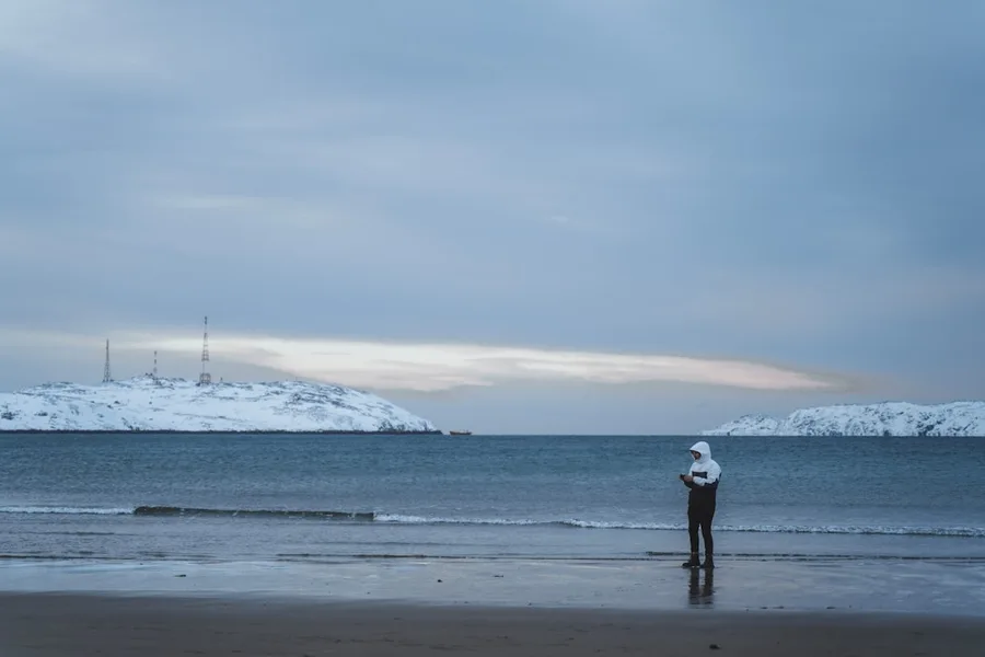 Teriberka Murmansk Russia winter