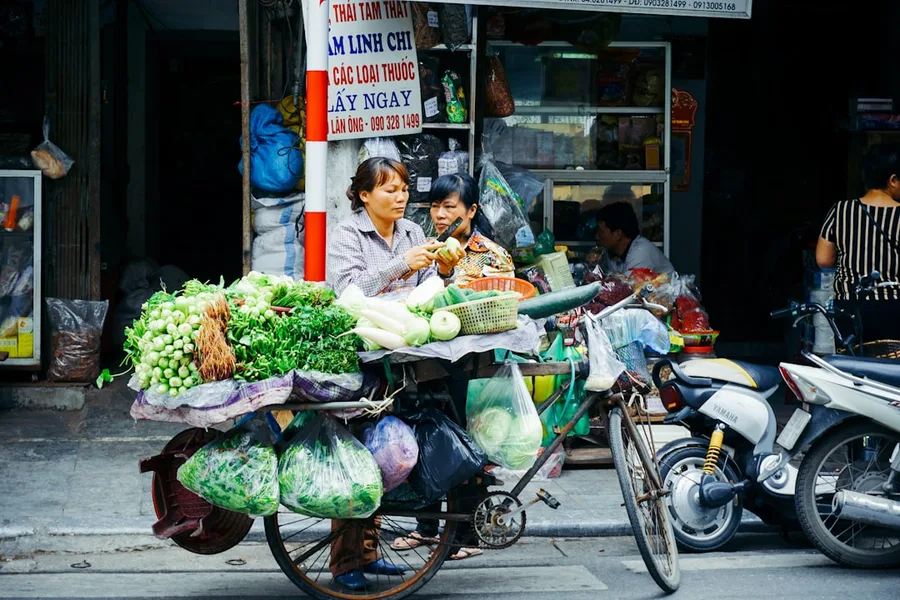 Hanoi street food Vietnam