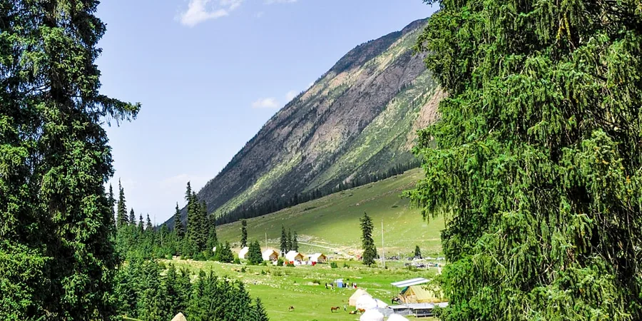 Issyk-Kul Kyrgyzstan volunteer eco-camp free gorge entrance for digital nomads