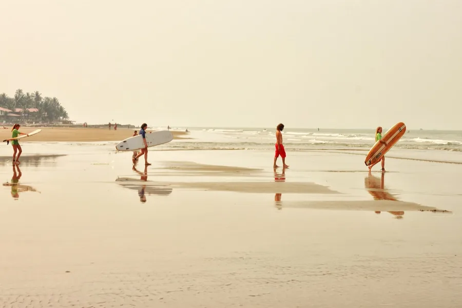 Goa India beach