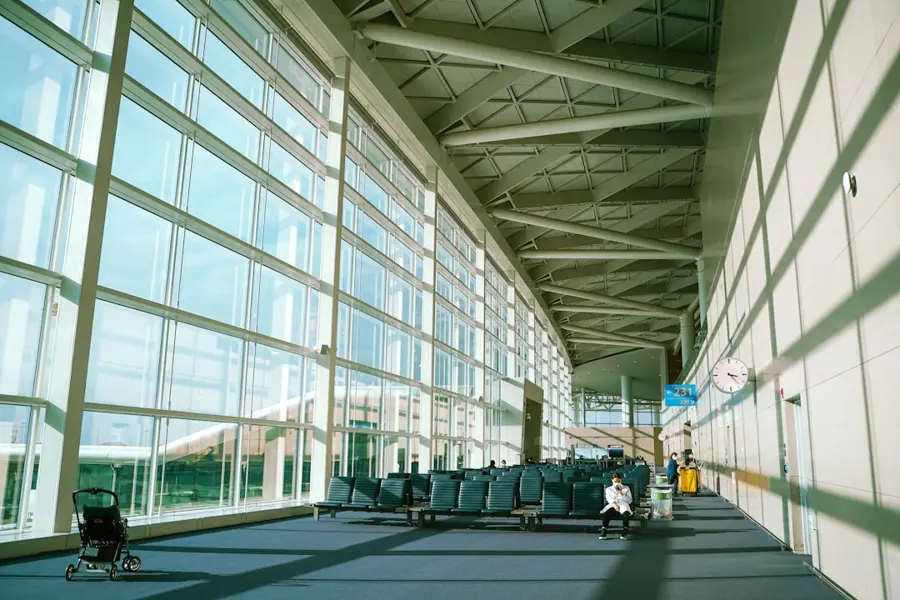 Kurumoch Airport modern terminal interior
