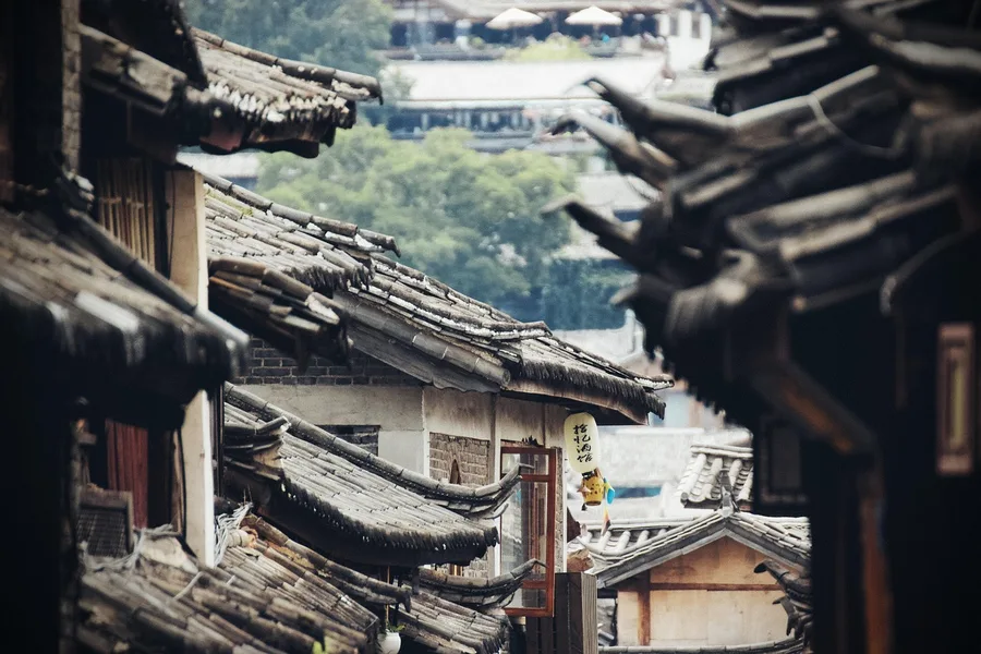 Haikou Qilou Old Street Hainan China