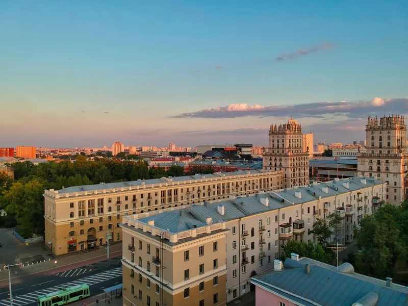 Minsk hostel dormitory July 2026 Belarus