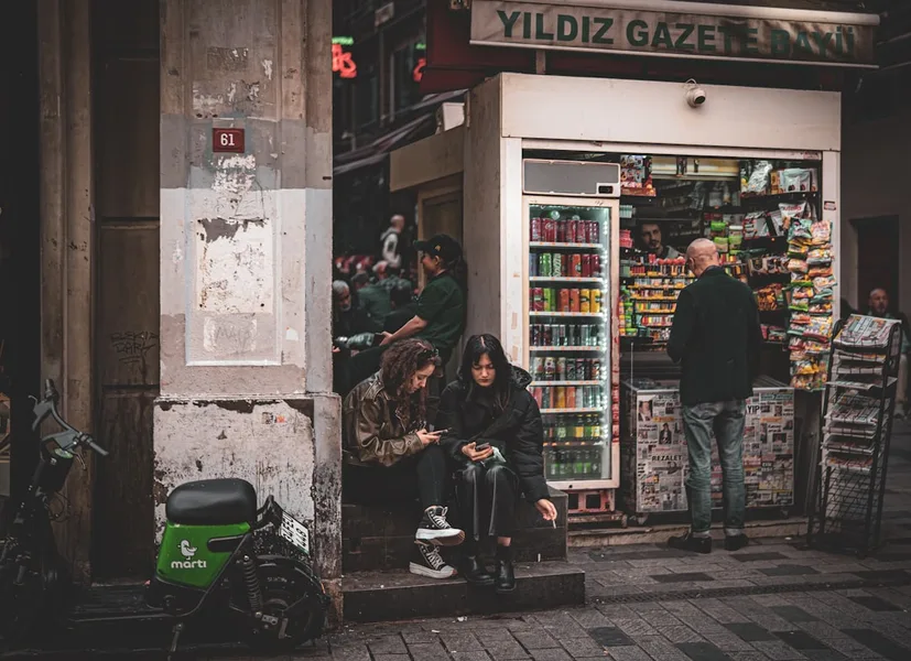 pharmacy sign in Istanbul Turkey