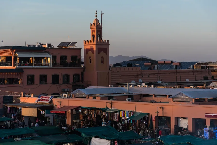 Morocco Marrakech medina