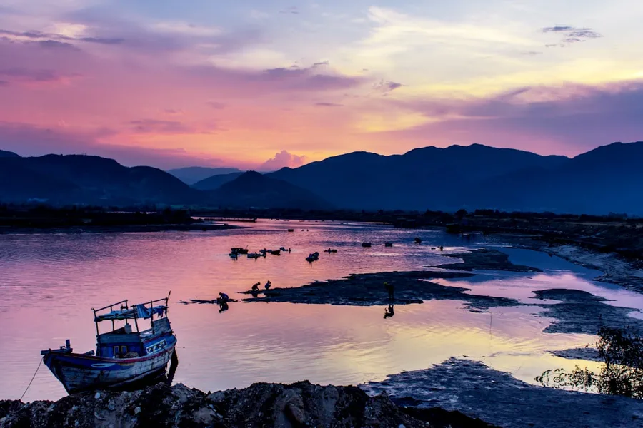 Hoi An ancient town lanterns at night Vietnam Nha Trang Vietnam