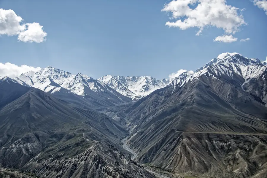 Tajikistan GBAO checkpoint on Pamir road