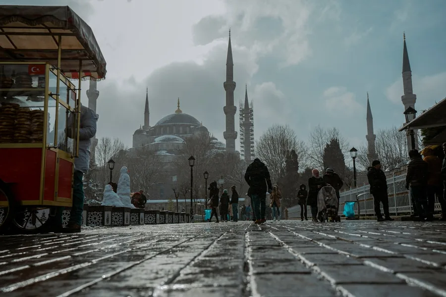 crowded Sultanahmet square Istanbul May 2026 Turkey