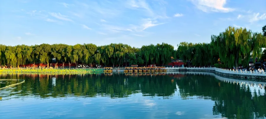 Kunming Green Lake Park children playground family Yunnan China Beijing China