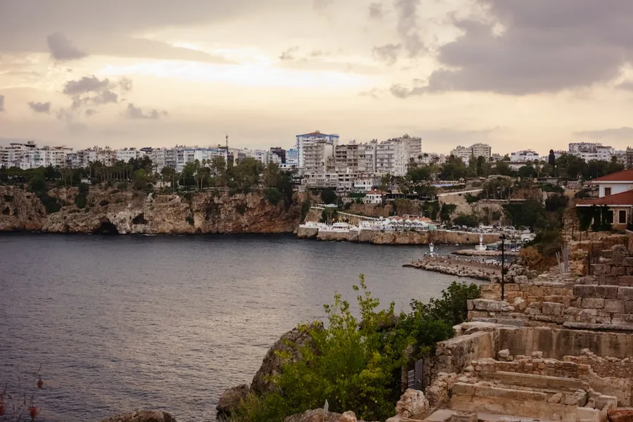 Antalya Kaleici old town marina Turkey
