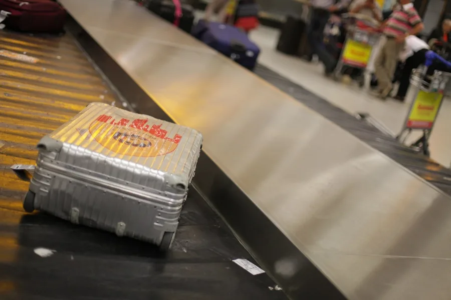 airport check-in luggage