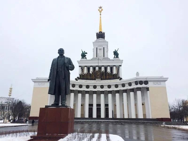 Lenin Head monument Ulan-Ude square